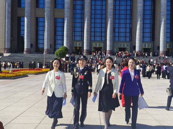 观韬动态 | 观韬中茂天津办公室李雯律师参加中国妇女第十三次代表大会